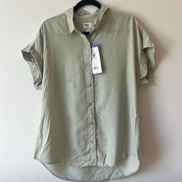 Tilley Women's Short Sleeve Tencel Shirt - Picture 6 of 10